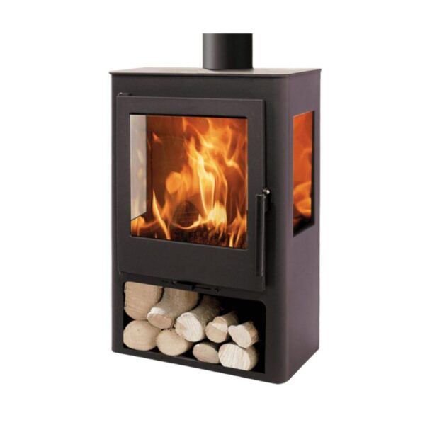Poêle à Bois PANADERO Coral 3V 5.4 kW – Chauffage Écologique, Flamme Verte 7