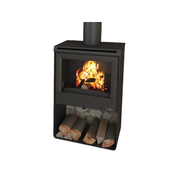 Poêle à Bois BRONPI Croacia 9.5 kW – Chauffage Écologique, Silencieux et Garantie 5 ans