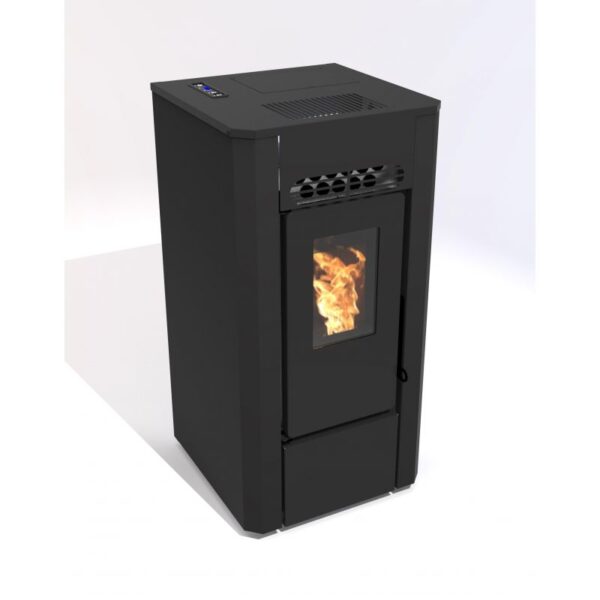 Poêle à granulés étanche FIREMATIC EC9 7.9 kW – Programmable STOP&GO – Garantie 2 ans pièces – Fabriqué en Italie